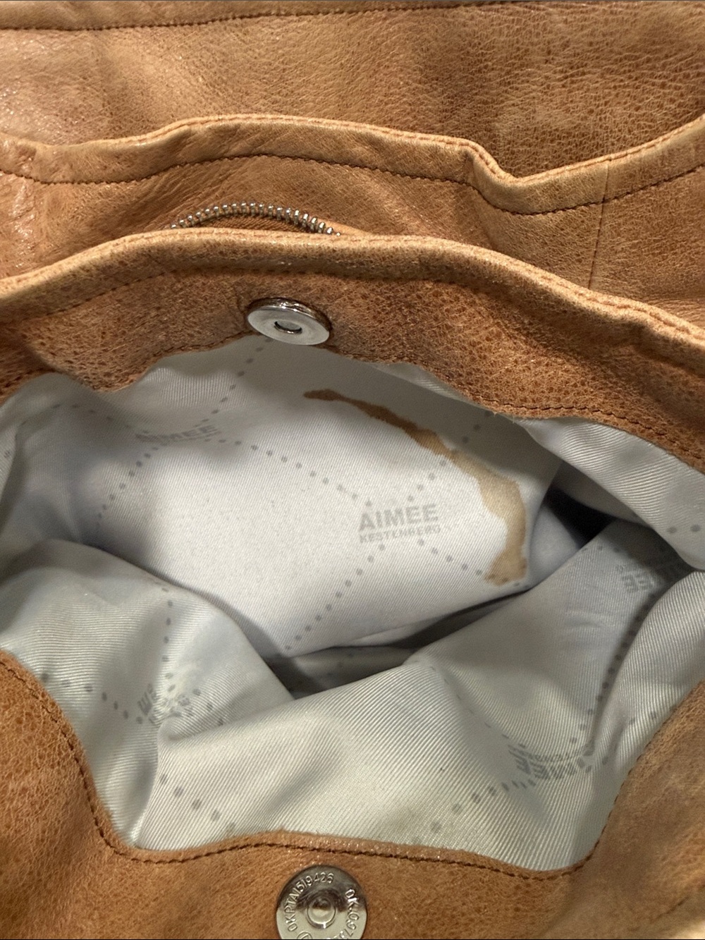 Aimee Kestenberg Kiley Quilted Vintage Leather Shopper - Picture 8 of 11
